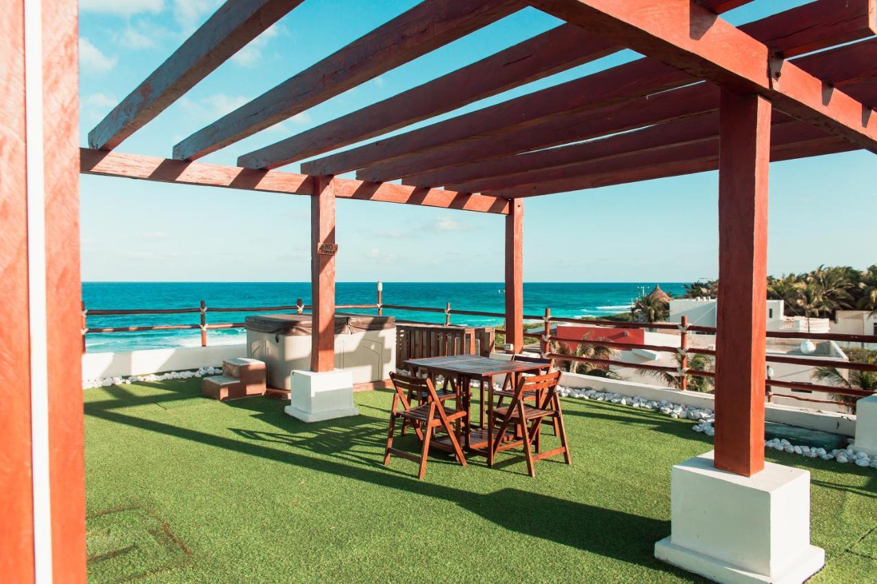 Villa With Ocean View, Pool, Restaurant And Rooftop Isla Mujeres Extérieur photo