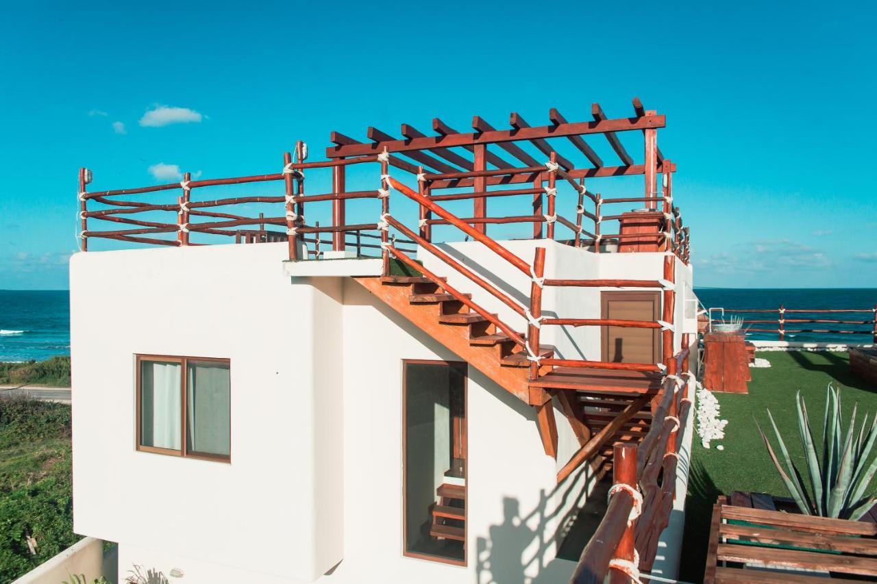 Villa With Ocean View, Pool, Restaurant And Rooftop Isla Mujeres Extérieur photo